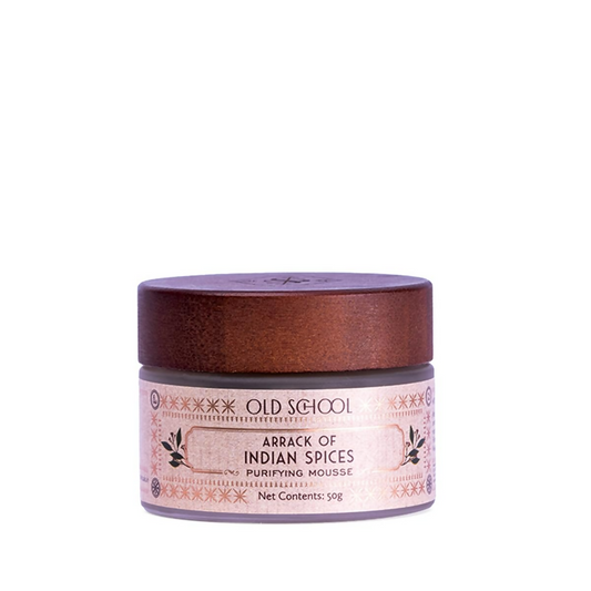 Old School Rituals Arrack of Indian Spices Purifying Mousse Natural Face Moisturizer Grab2Buy Old School Grab2Buy