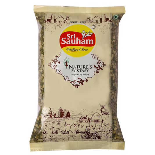 Sri Sauham Premium Unpolished Moong Chilka Dal