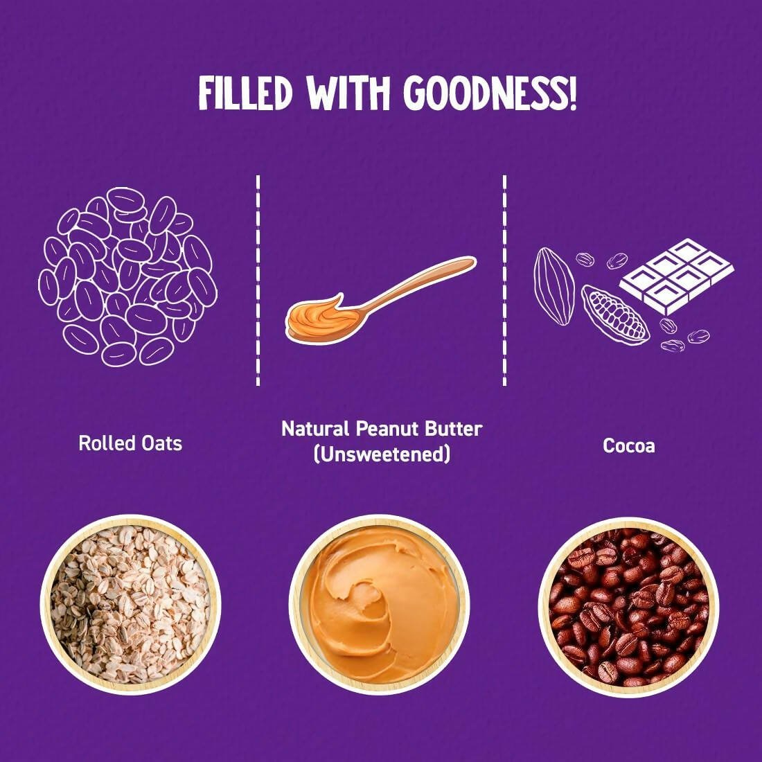 Alpino High Protein Super Rolled Oats Chocolate - Grab2buy