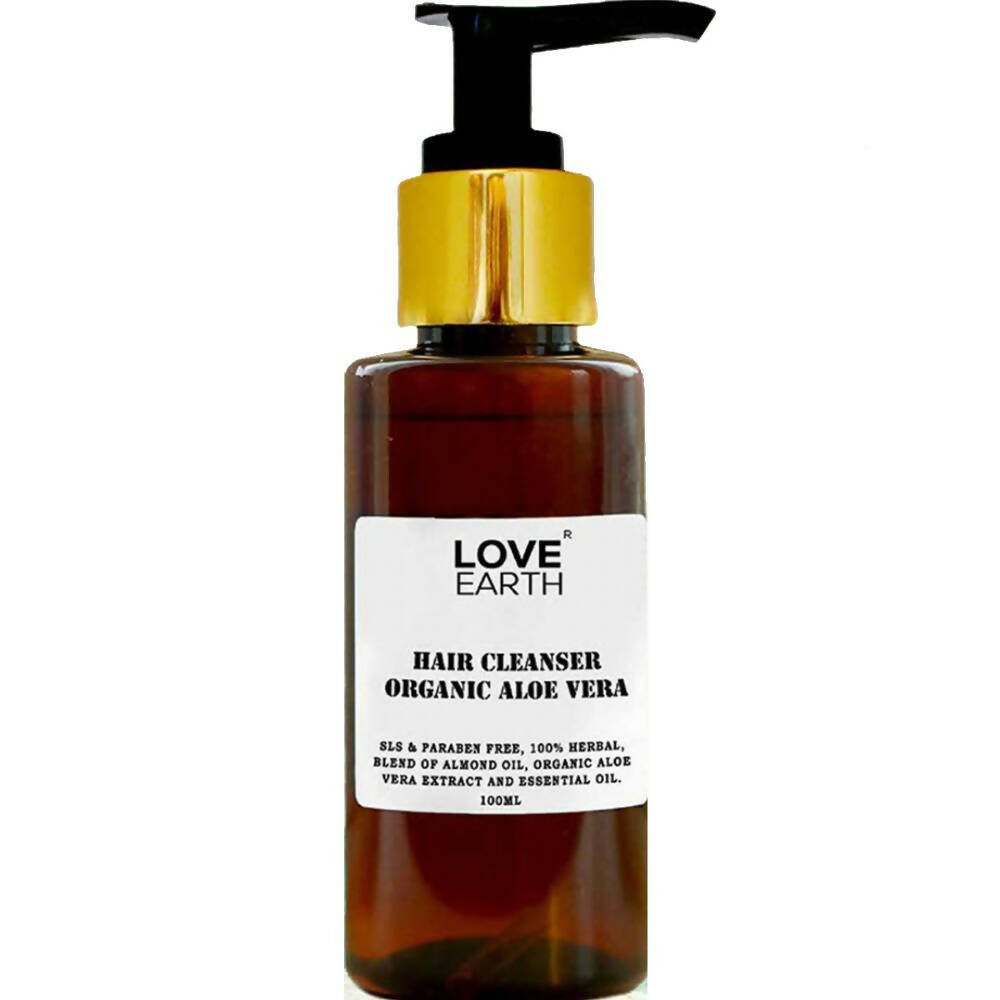 Love Earth Hair Cleanser with Organic Aloe Vera - Grab2buy