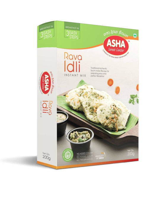 Asha Sweet Center Rava Idli Instant Mix