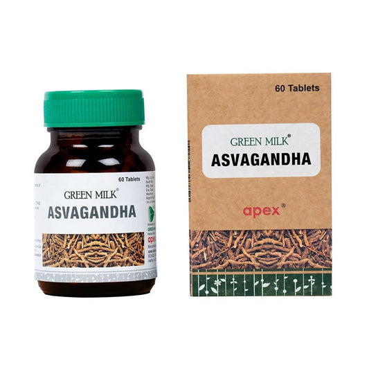 Apex Ayurvedic Green Milk Asvagandha Tablets Grab2Buy Apex Grab2Buy