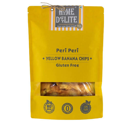 Home D'elite Peri Peri Yellow Banana Chips - Grab2buy