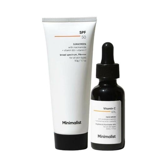 Minimalist Bestseller Duo for Brighter & Glowing Skin Grab2Buy Minimalist Grab2Buy