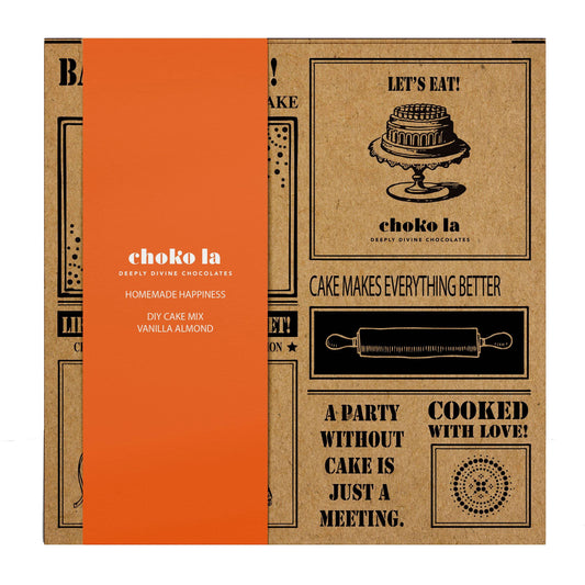 Choko La Homemade Happiness DIY Cake Vanilla Almond Mix