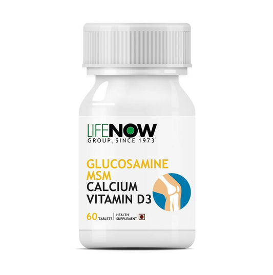 Lifenow Glucosamine Msm Calcium & Vitamin D3 Tablets - Grab2buy