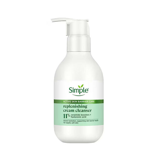 Simple Active Skin Barrier Care Replenishing Cream Face Cleanser