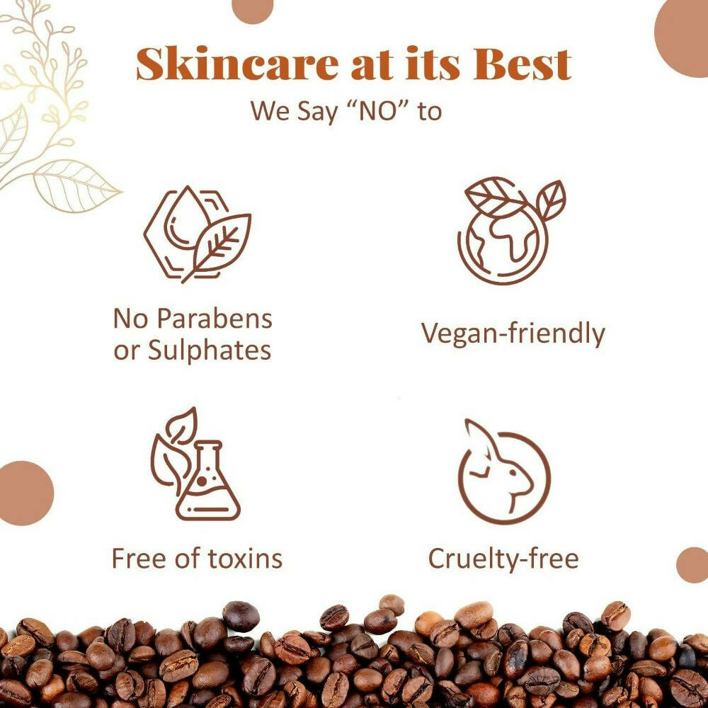 NutriGlow NATURAL'S Coffee Face Cleanser with Yogurt & Honey for Blackhead Removal Face Wash - Grab2buy