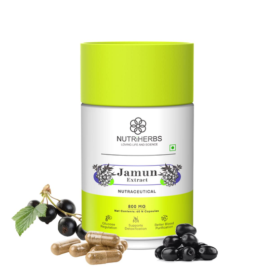 Nutriherbs Jamun Extract Capsules - Grab2buy