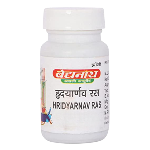 Baidyanath Jhansi Hridayarnava Ras 80 Tab