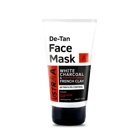 Ustraa White Charcoal & Amazonian Clay De-Tan Face Mask Grab2Buy Ustraa Grab2Buy