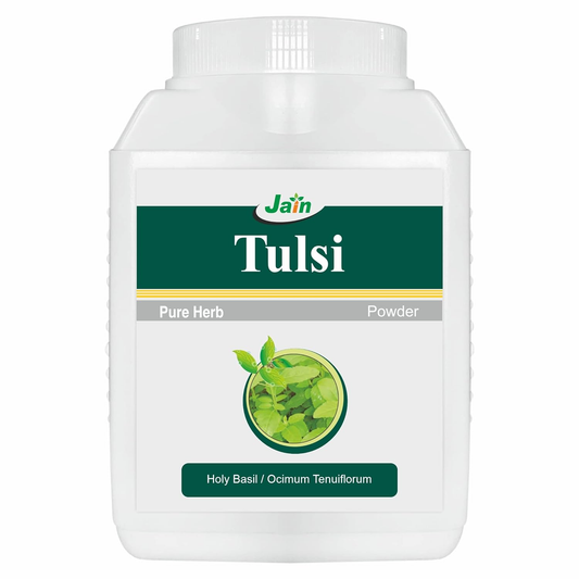 Jain Tulsi Ocimum Sanctum/Holy Basil Pure Powder - 400 g | Grab2Buy