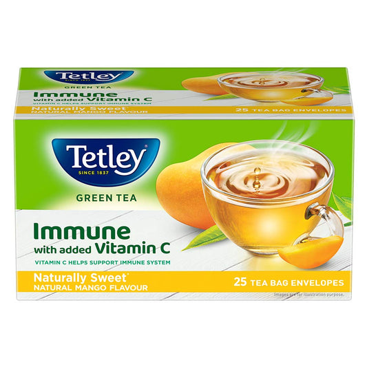 Tetley Green Tea Naturally Sweet Reviving Mango Grab2Buy Tetley Grab2Buy