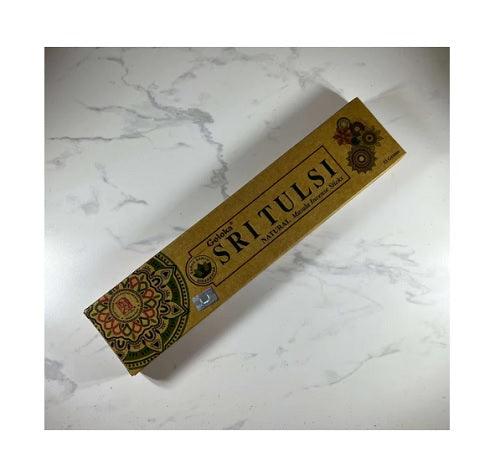 Goloka Organic Sri Tulsi (Holy Basil) Incense