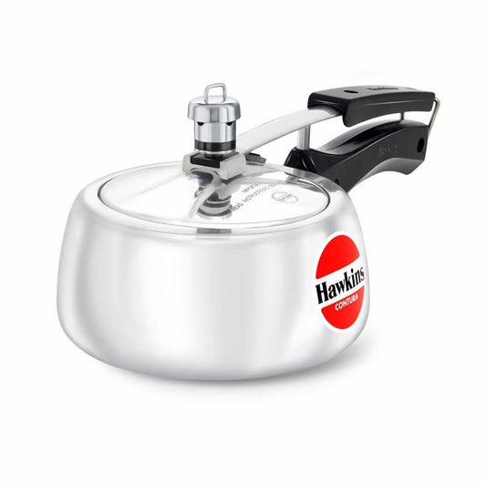 Hawkins Contura Pressure Cooker 1.5 Litre - Silver (HC15) - Grab2buy