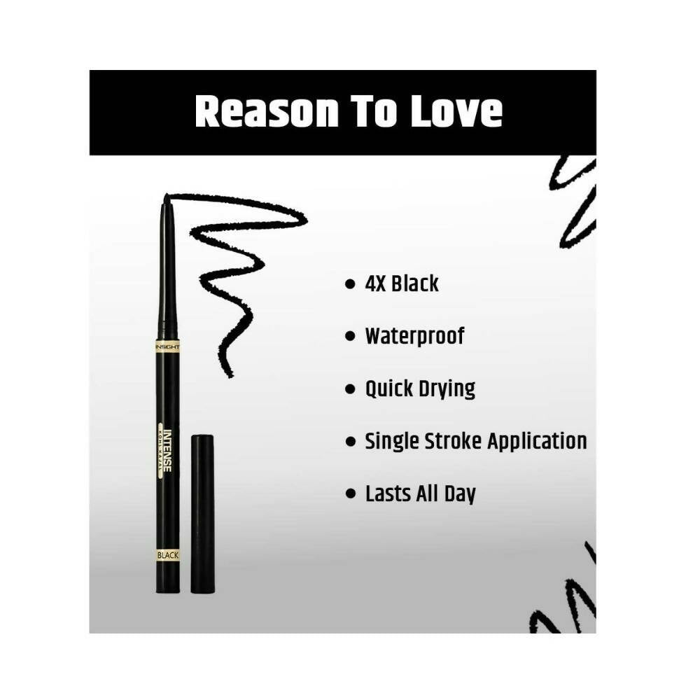 Insight Intense Kohl Kajal - Black - Grab2buy