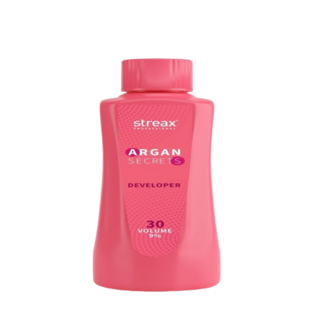 Streax Professional Developer for Argan Secrets Colourant - 30 Volume 9% - Grab2buy