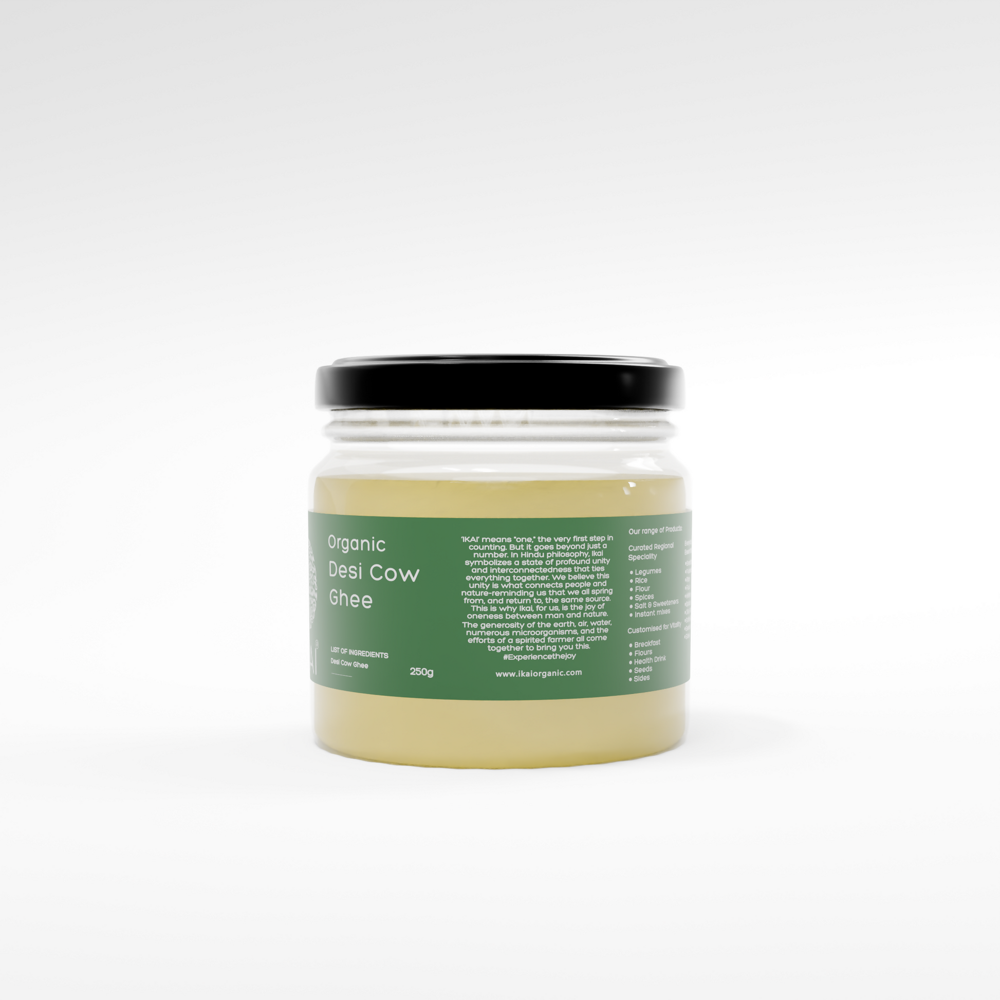 3 - Organic Desi cow ghee - 250g