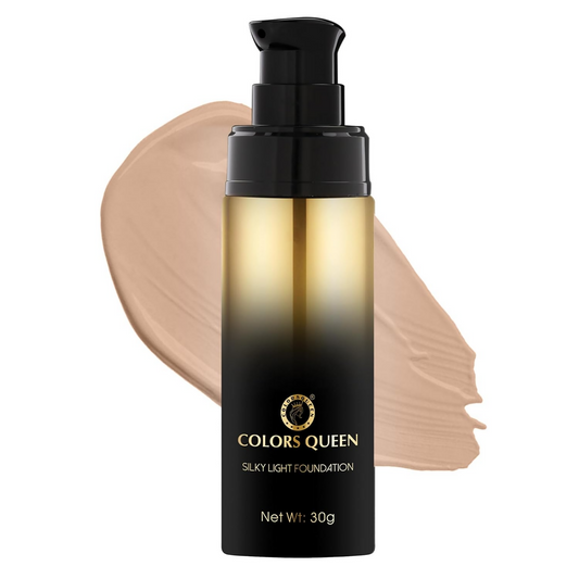 Colors Queen Silky Light Foundation - 01 White Ivory Grab2Buy Colors Queen Grab2Buy