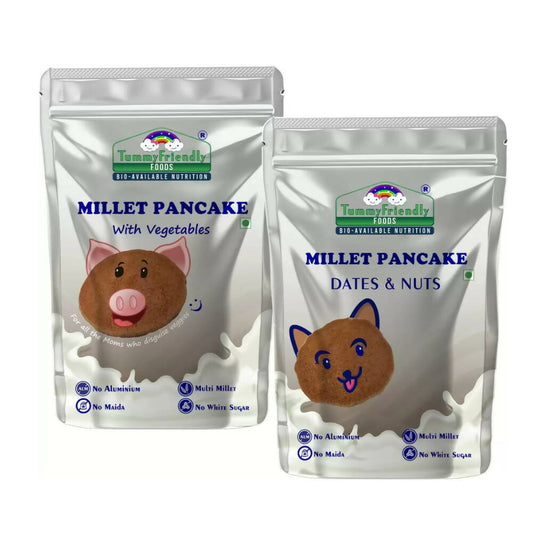 TummyFriendly Foods Millet Pancake Mix - Veggies, Dates, Nuts Grab2Buy TummyFriendly Foods Grab2Buy
