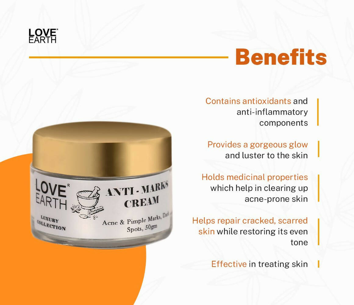 Love Earth Anti – Marks Cream - Grab2buy
