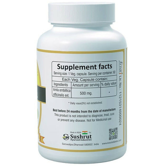 Sushrut Ayurved Good Health Amla Veg Capsules