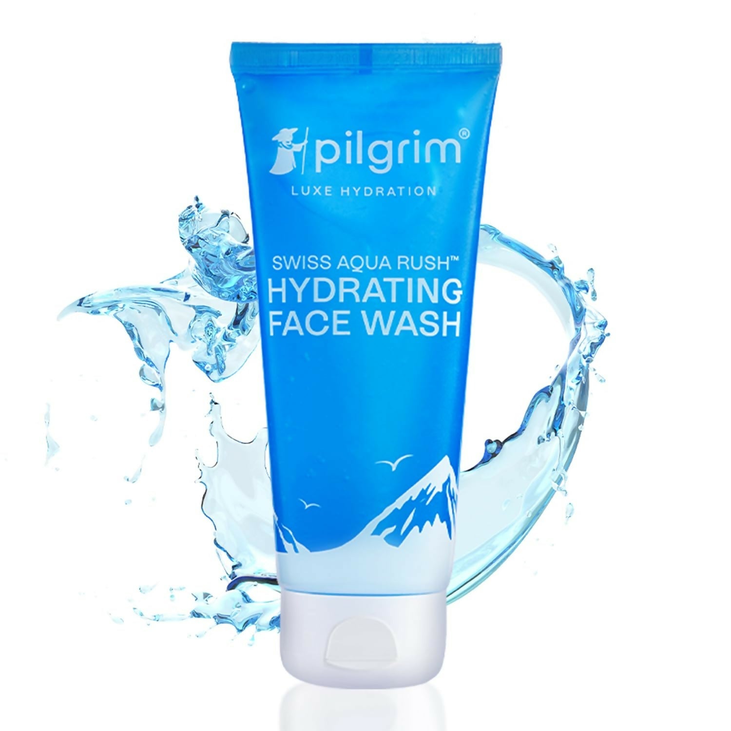 Pilgrim Swiss Aqua Rush Hydrating Face Wash, Refreshes Skin & Restores Hydration - Grab2buy