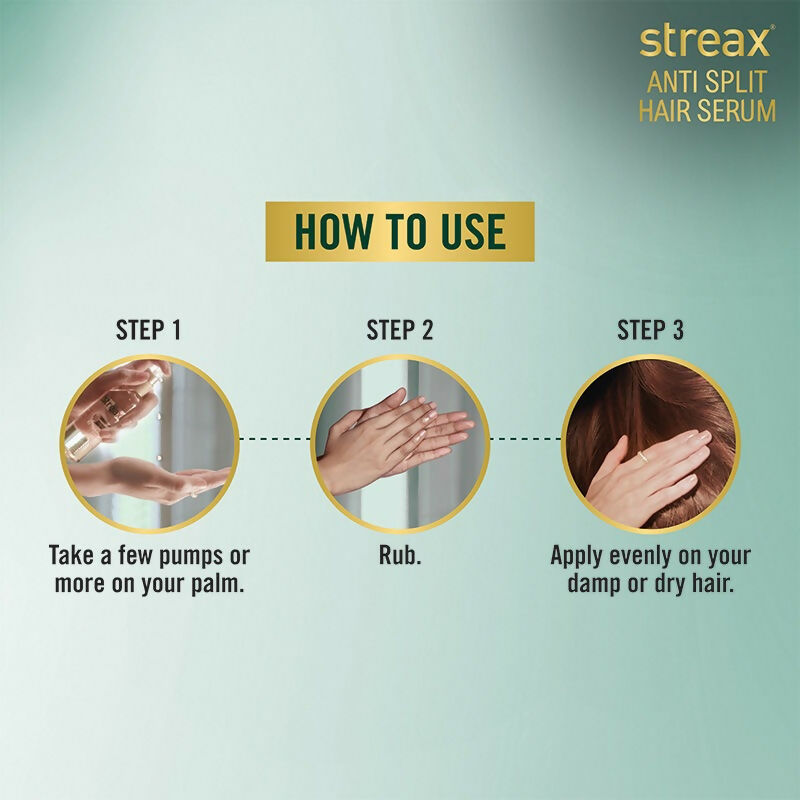 Streax Anti Split Hair Serum With Bio-Elixir - Grab2buy