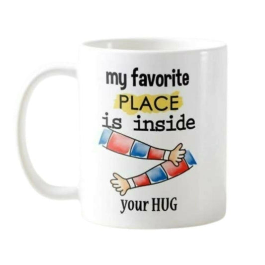 Exciting Lives - Hug Coffee Mug Gifts Grab2Buy Generic Grab2Buy