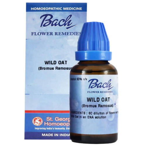 St. George’s Bach Flower Remedies Wild Oat – Homeopathic Life Direction & Purpose Flower Remedy