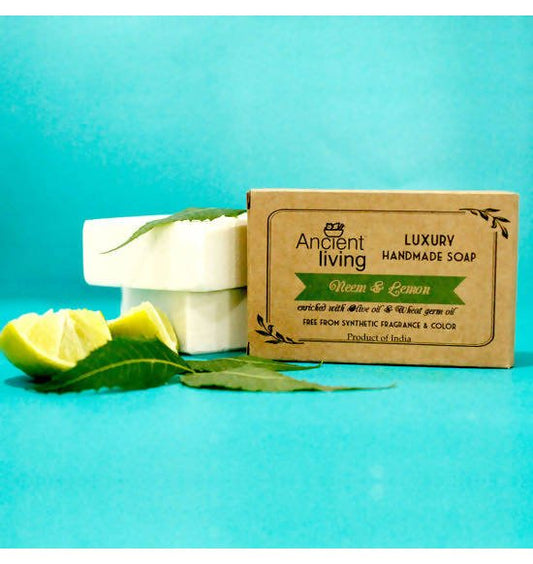 Ancient Living Neem & Lemon Luxury Handmade Soap Grab2Buy Ancient Living Grab2Buy