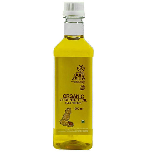 Pure & Sure Organic Cold Pressed Ground Nut Oil - Grab2buy