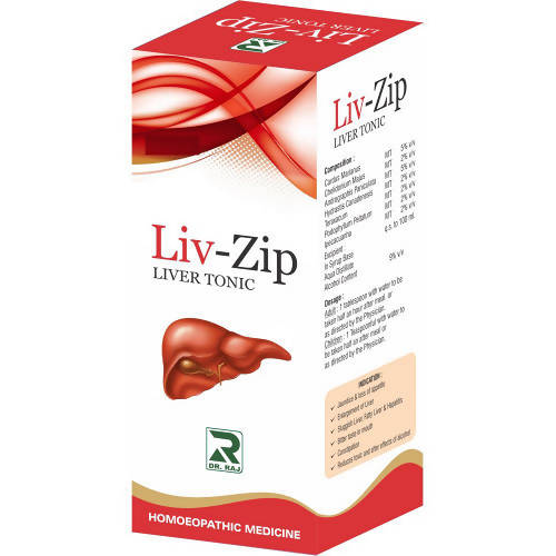 Dr. Raj Homeopathy Liv Zip Liver Tonic | Grab2Buy