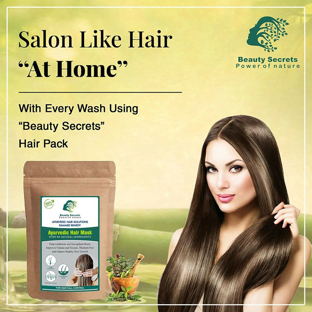 Beauty Secrets Ayurvedic Hair Mask - Grab2buy