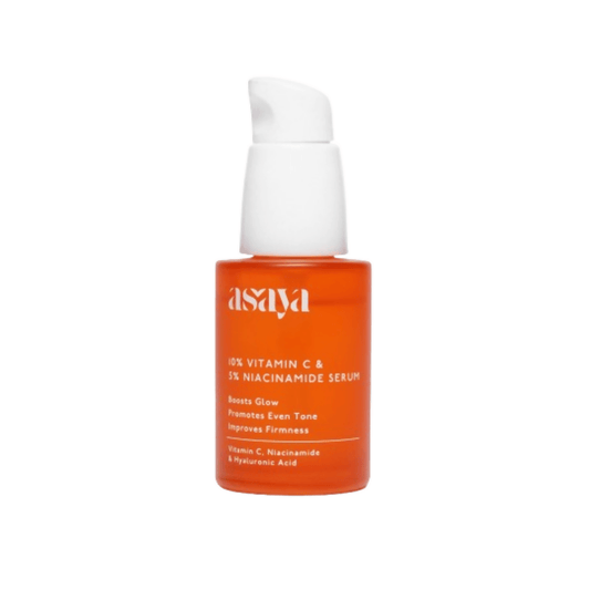 Asaya 10% Vitamin C Serum With 5% Niacinamide & Antioxidant Face Serum For Glowing Skin & Dullness Grab2Buy Asaya Grab2Buy