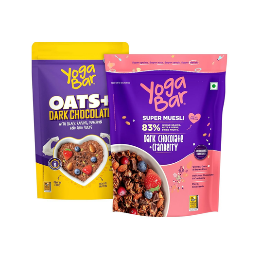 Yoga Bar Breakfast Oatmeal & Muesli Combo Grab2Buy Yoga Bar Grab2Buy
