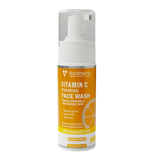 Volamena Vitamin C Lighten And Brighten Foaming Face Wash Grab2Buy Volamena Grab2Buy