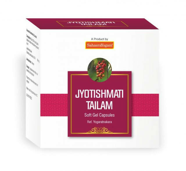 Sahasrayogam Jyotishmati Tailam Capsules - Grab2buy