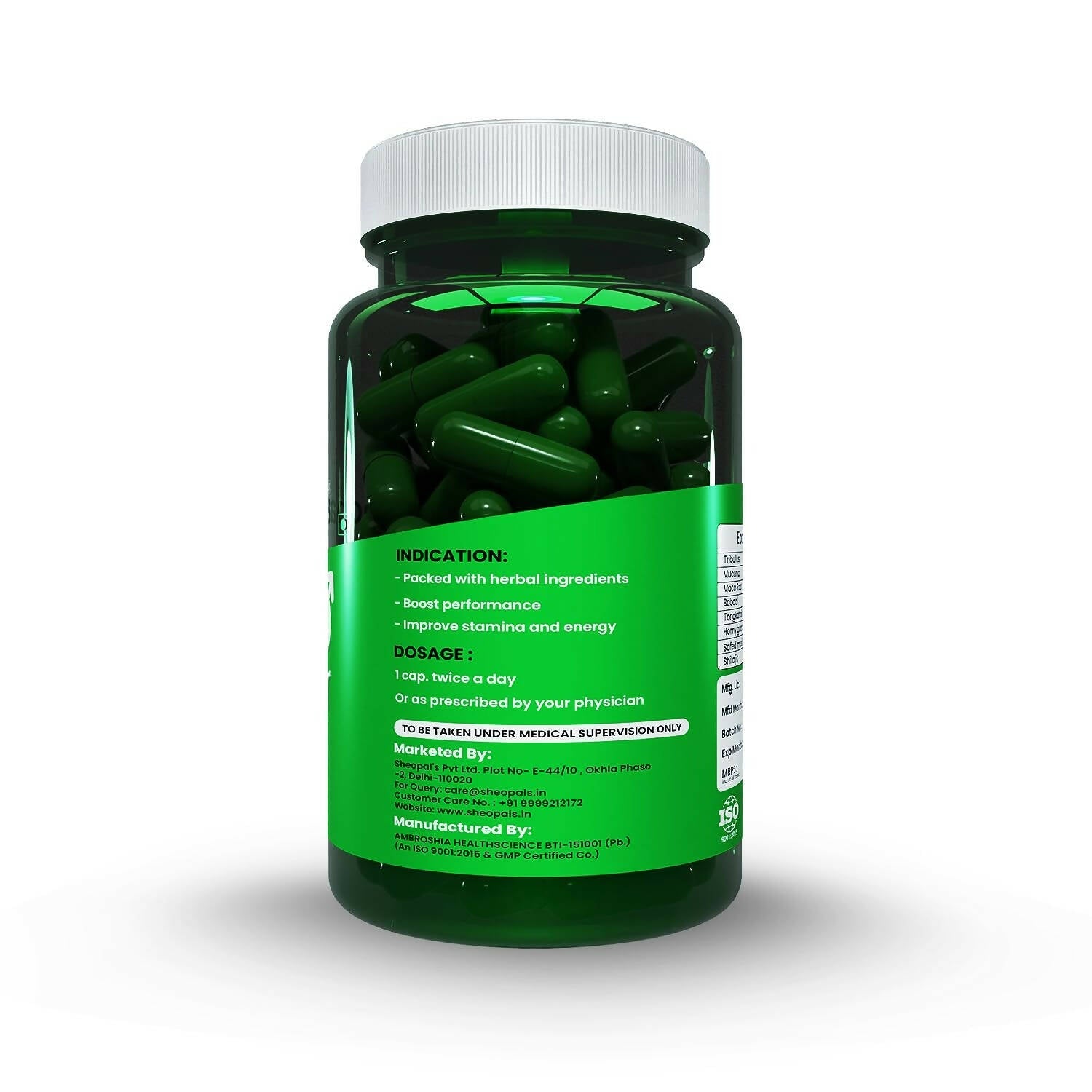 Sheopal's Testo Booster Capsules - Grab2buy