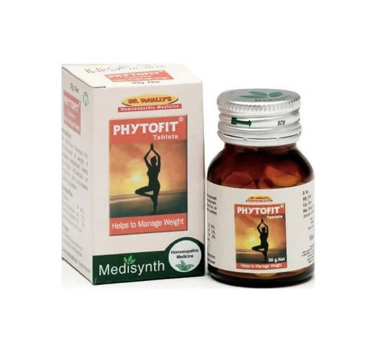 Medisynth Phytofit Tablets – Homeopathic Weight Management & Metabolism Wellness Remedy