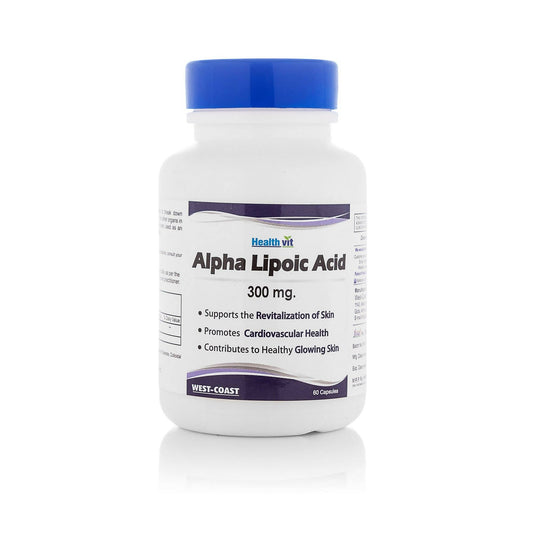 Healthvit Alpha Lipoic Acid 300mg Capsules - Grab2buy