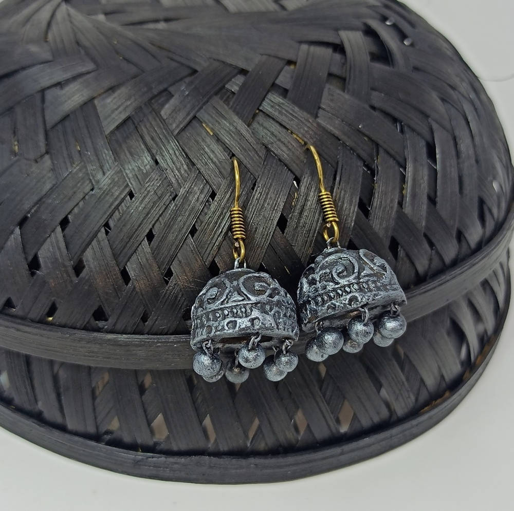 Terracotta Hanging Jhumkas