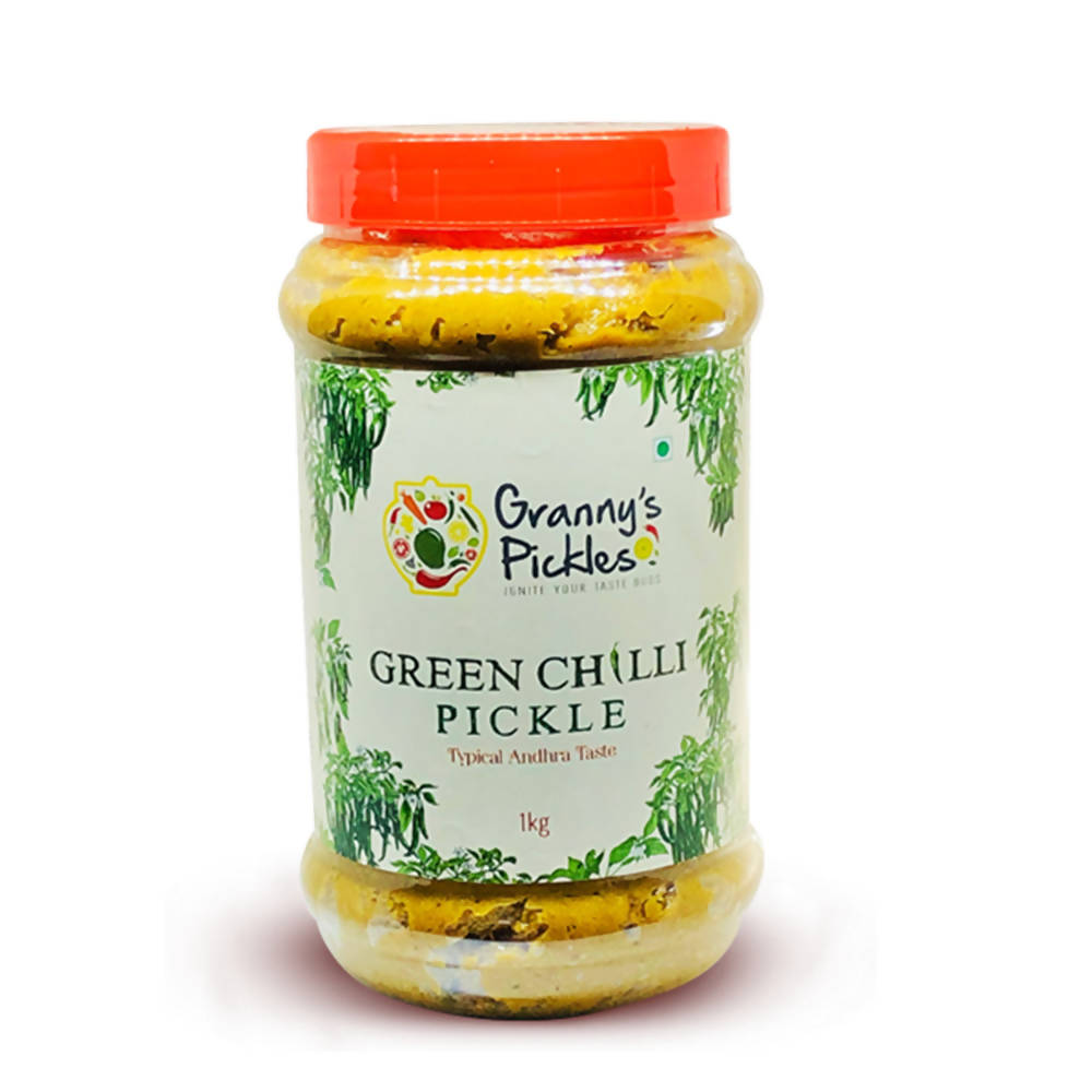 Granny's Pickles Green Chilli Pickle - Grab2buy