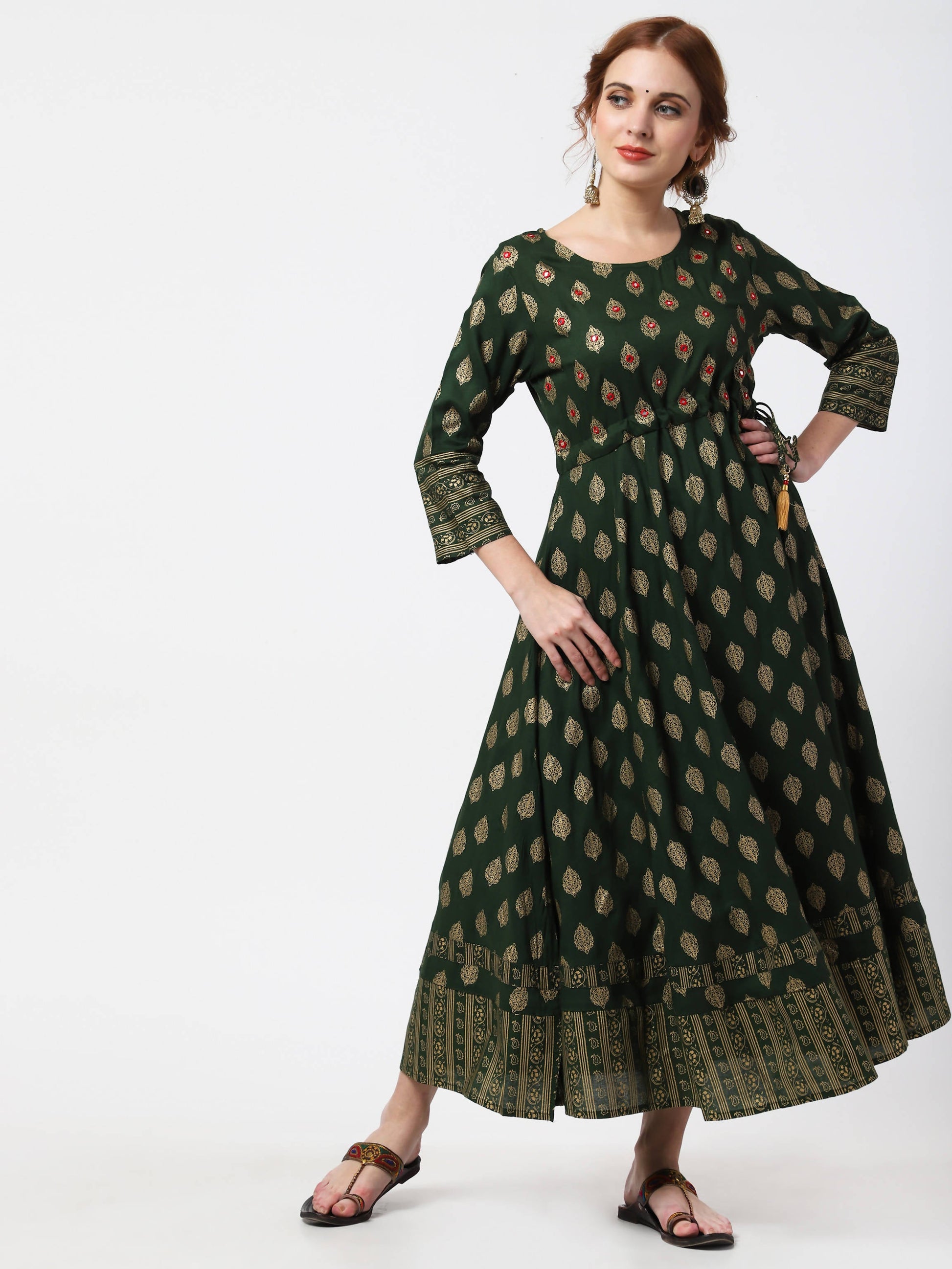 Cheera Anarkali Flair Kurti - Distacart