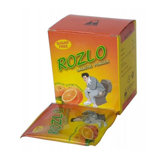 Ayulabs Ayurveda Rozlo Laxative Powder - Artificial Orange SF Grab2Buy Ayulabs Grab2Buy