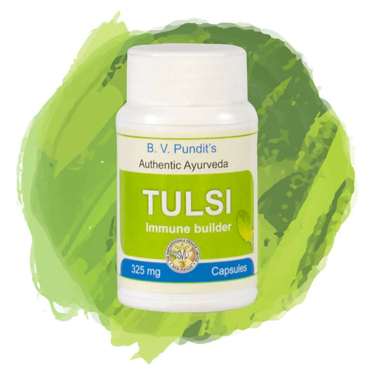 B V Pundit's Tulsi Capsules - Grab2buy