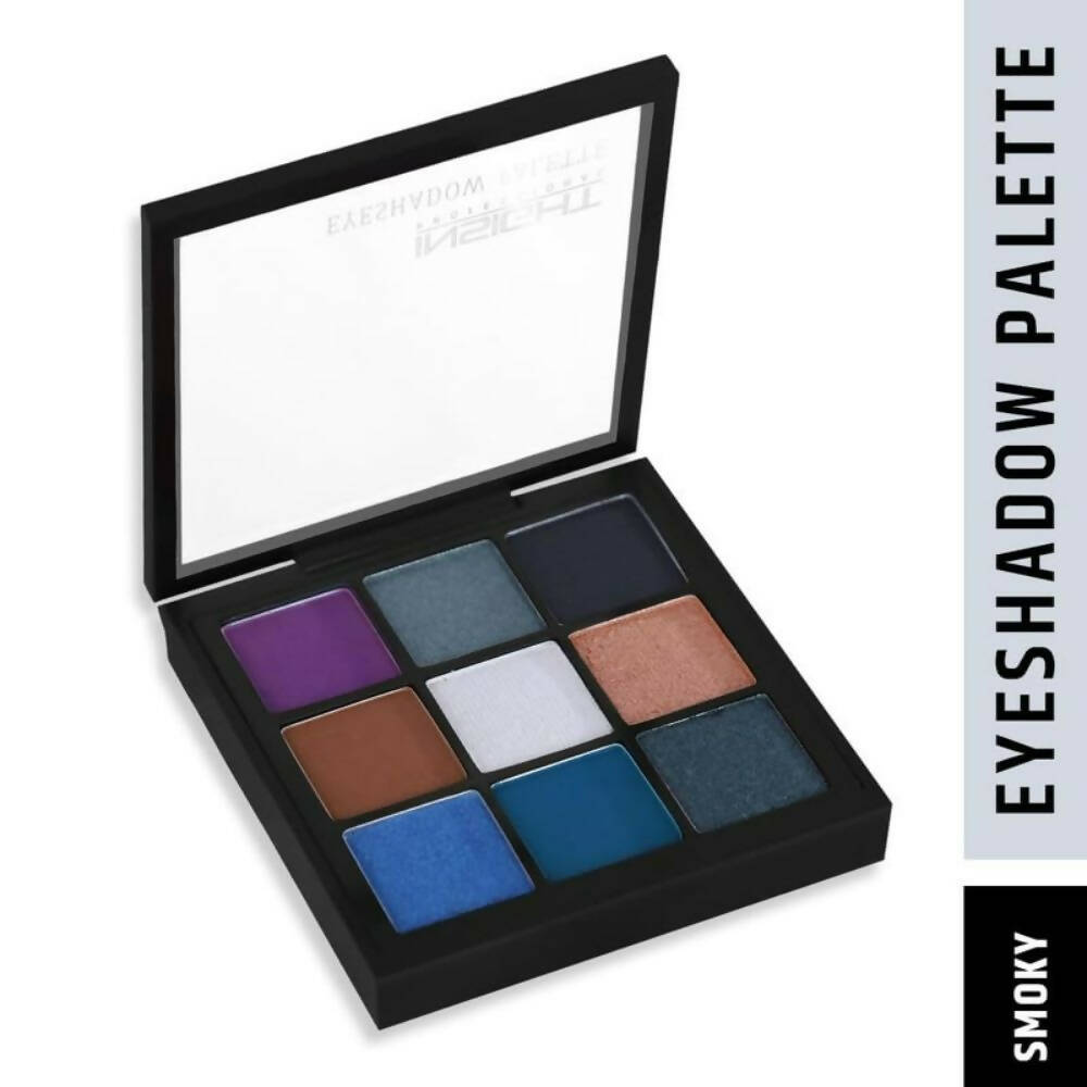 Insight Cosmetics 9 Color Eyeshadow Pallate - Smoky - Grab2buy