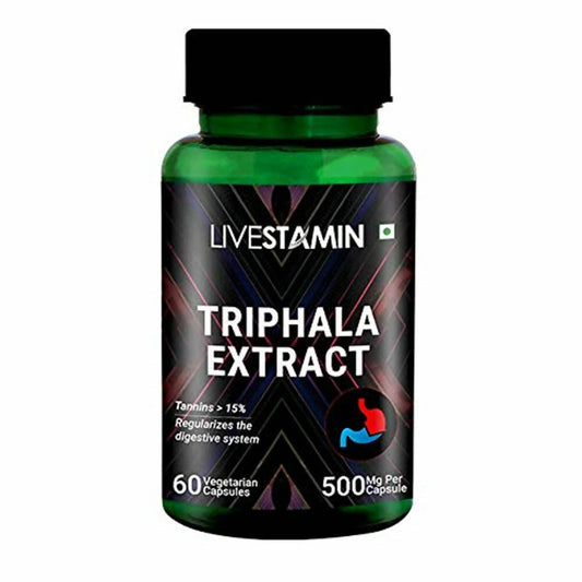 Livestamin Triphala Extract Capsules - Grab2buy
