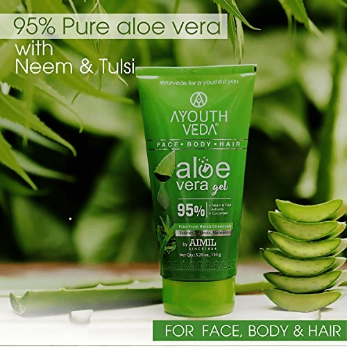 Ayouthveda Aloe Vera Face Gel - Grab2buy
