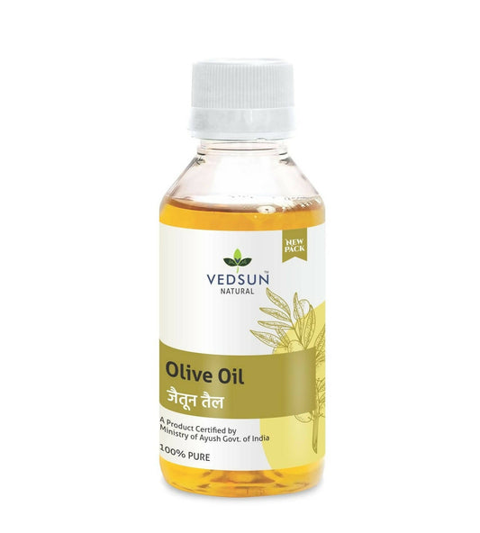 Vedsun Naturals Olive Oil Pure and Organic Massage Oil for Skin & Hair - Grab2buy